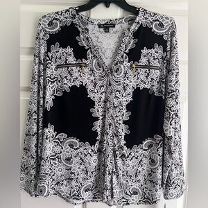 I.N.C. Paisley Pattered Blouse Size 2X